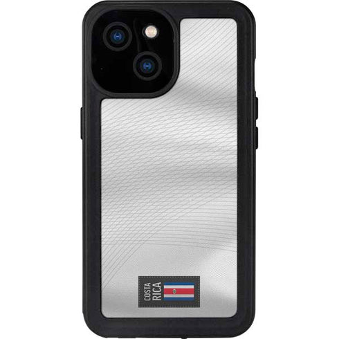 Costa Rica Soccer Flag iPhone 15 Waterproof Case
